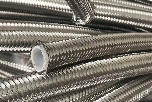 how to assemble ptfe braided hose
